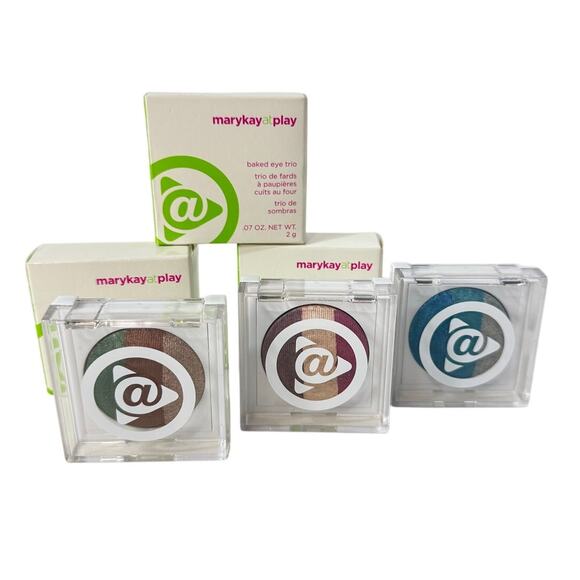 NIB Mary Kay at Play Baked Eye Trio Ocean View Earth Bound On the Horizon - Picture 1 of 8